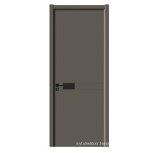 GO-A013 grey color hdf exterior door skin panel  in stock front doors for houses modern